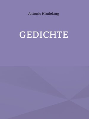 cover image of Gedichte